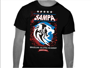 Design de T-shirt par artist4 pour Centre d'arts martiaux Sampa  | Design : #3648697
