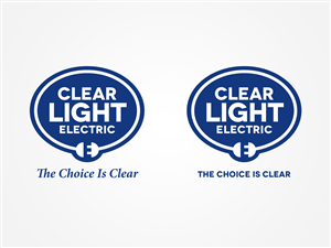 Clear Light Electric | Logo Design by drewSG