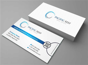 Business Card Design by AwsomeD for Pacific Reef Real Estate | Design: #3635362