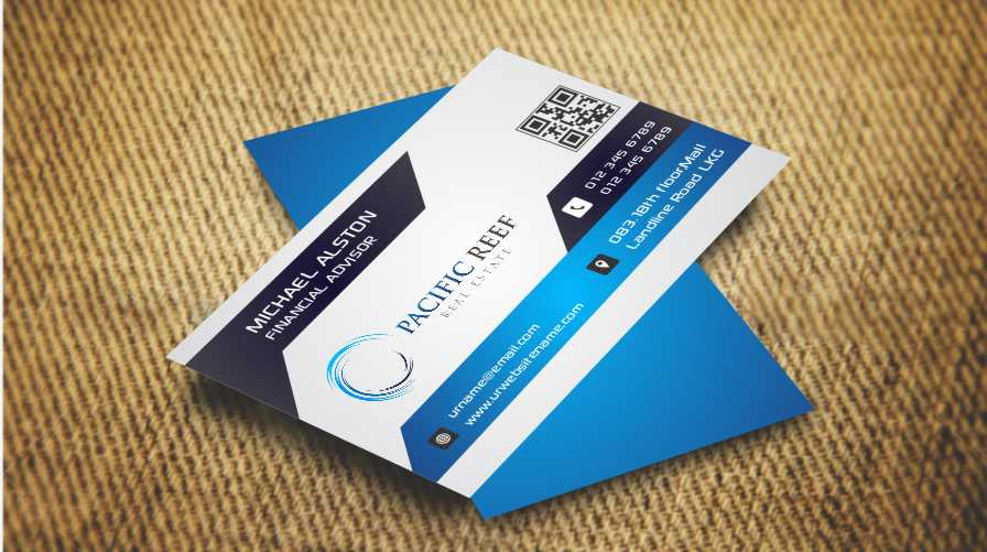 Business Card Design by AwsomeD for Pacific Reef Real Estate | Design #3635370