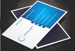 Business Card Design by AwsomeD for Pacific Reef Real Estate | Design: #3635373