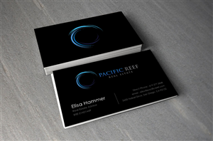 Business Card Design by Creative dreams for Pacific Reef Real Estate | Design: #3669366