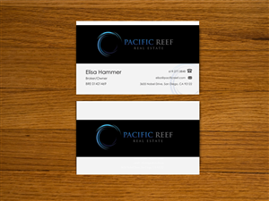 Business Card Design by Creative dreams for Pacific Reef Real Estate | Design: #3669375