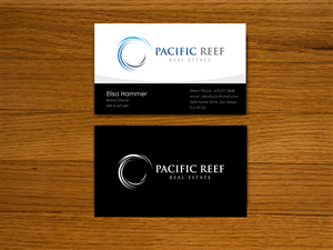Business Card Design by Creative dreams for Pacific Reef Real Estate | Design: #3669377