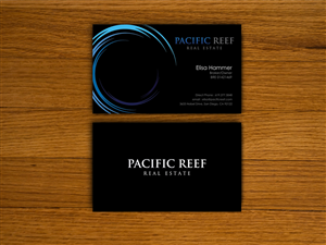 Business Card Design by Creative dreams for Pacific Reef Real Estate | Design: #3677607