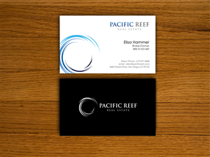 Business Card Design by Creative dreams for Pacific Reef Real Estate | Design: #3682503