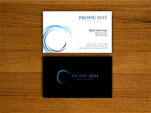 Business Card Design by Creative dreams for Pacific Reef Real Estate | Design: #3685379