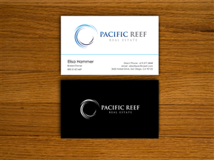 Business Card Design by Creative dreams for Pacific Reef Real Estate | Design: #3685382