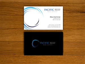 Business Card Design by Creative dreams for Pacific Reef Real Estate | Design: #3691357