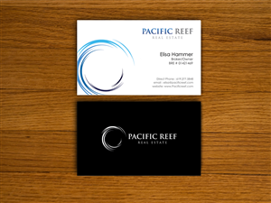 Business Card Design by Creative dreams for Pacific Reef Real Estate | Design: #3691365