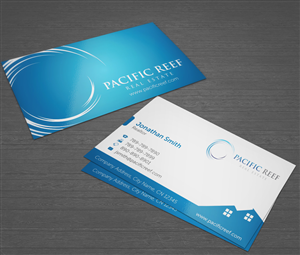 Business Card Design by navacreative for Pacific Reef Real Estate | Design: #3630403