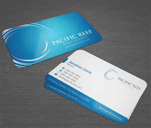 Business Card Design by navacreative for Pacific Reef Real Estate | Design: #3643978