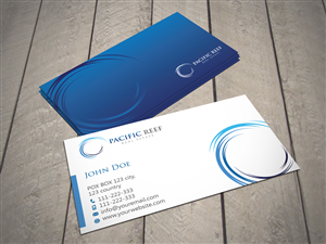 Business Card Design by HammyHS for Pacific Reef Real Estate | Design: #3637255