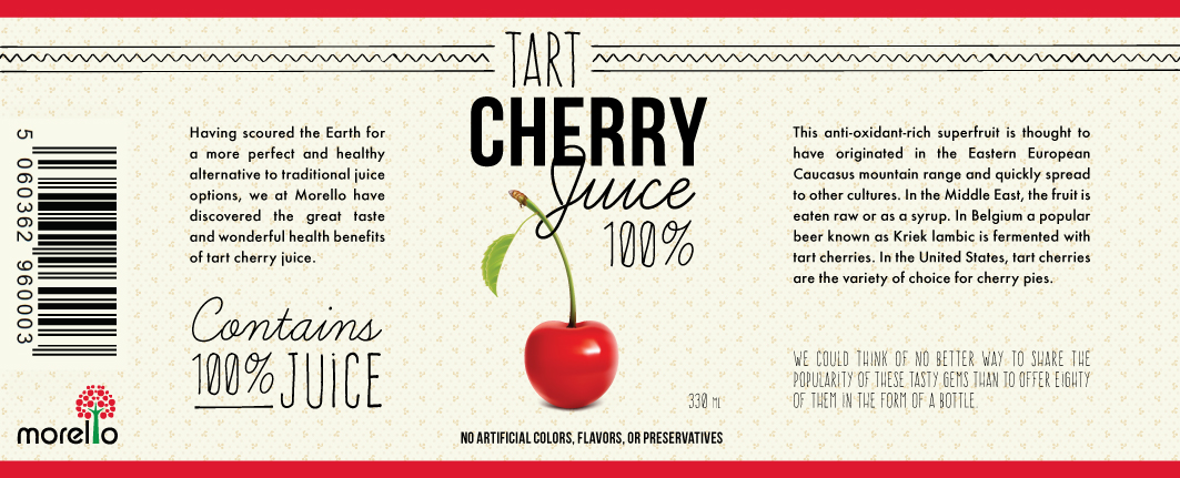 Label Design by Lineland for Morello | Design #3761290