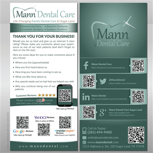 Advertising Card for 5 Star Google Review Request | Karten-Design von adiazudin
