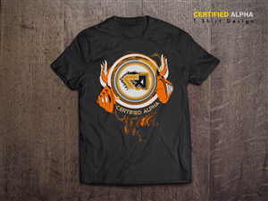 T-shirt Design by MicroZ for Certified Alpha | Design: #3632756