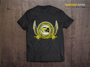 T-shirt Design by MicroZ for Certified Alpha | Design: #3640330