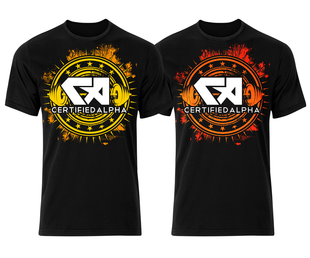 T-shirt Design by BRL for Certified Alpha | Design #3677539