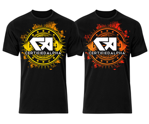 T-shirt Design by BRL for Certified Alpha | Design: #3677539