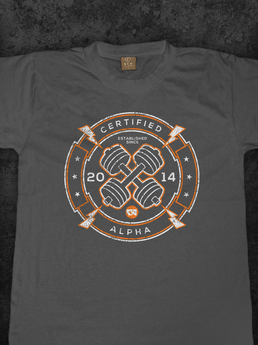 T-shirt Design by artdesignmx for Certified Alpha | Design #3676144