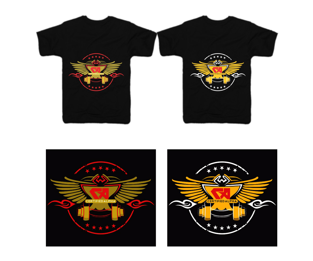 T-shirt Design by POP UP Designs & Concepts for Certified Alpha | Design #3686640