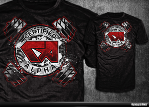 T-shirt Design by gekgrfx for Certified Alpha | Design: #3641911