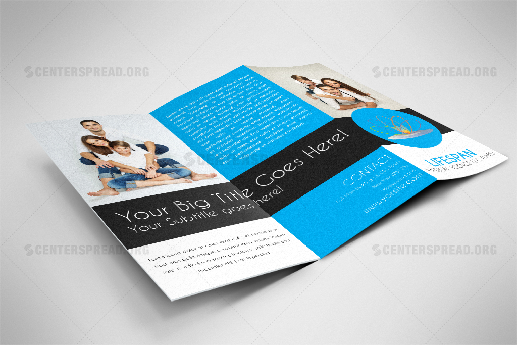 Brochure Design by CENTERSPREAD for LifeSpan Medical Science LLC | Design #3674675