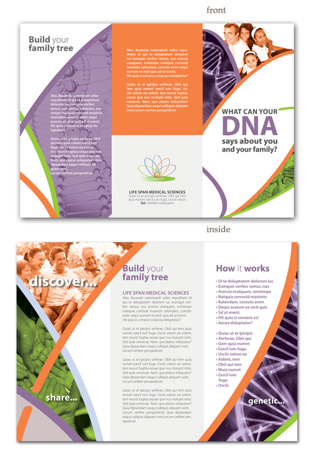 Brochure Design by san011 for LifeSpan Medical Science LLC | Design #3703152