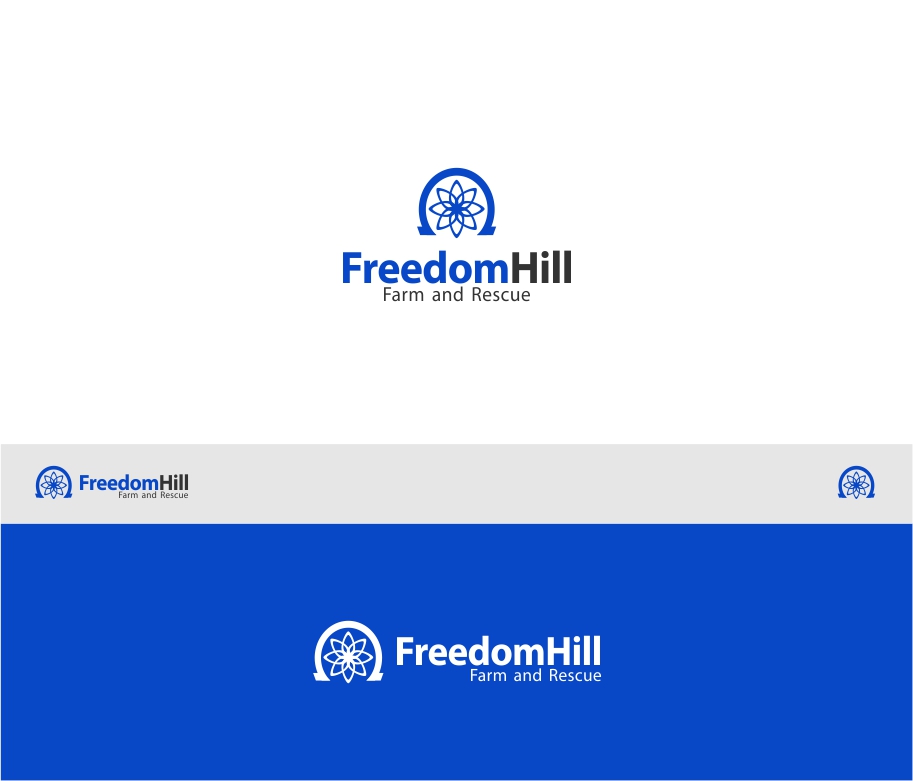 Logo Design by ADesign for Freedom Hill Farm and Rescue | Design #3639156