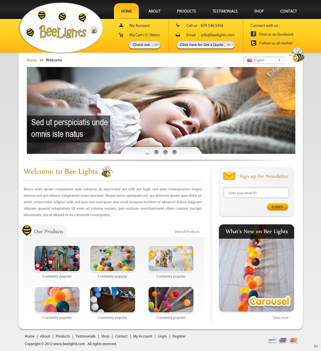 Web Design by pb for this project | Design #917784