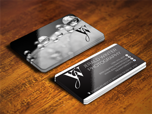 Design de Carte de Visite par Sajin pour Jerald Winter Photography LLC | Design : #3703511