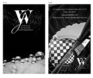 Design de Carte de Visite par Maden pour Jerald Winter Photography LLC | Design : #3650752