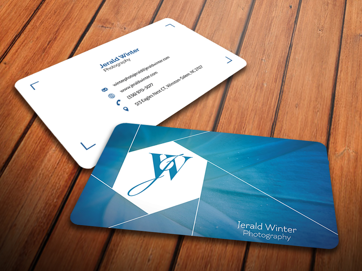 Business Card Design by Hasi_Creation for Jerald Winter Photography LLC | Design #3674117