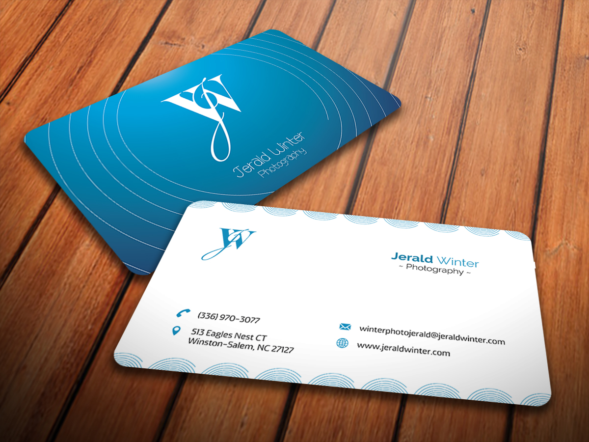 Business Card Design by Hasi_Creation for Jerald Winter Photography LLC | Design #3674707