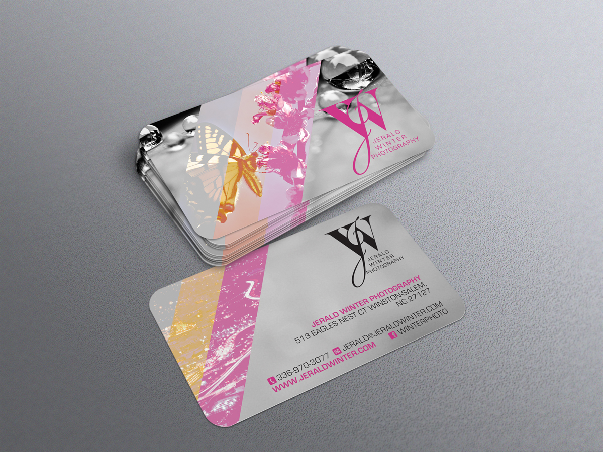 Business Card Design by diRtY.EMM for Jerald Winter Photography LLC | Design #3640818