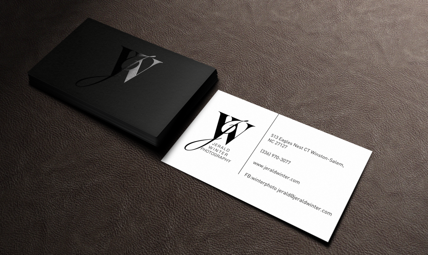 Business Card Design by HYPdesign for Jerald Winter Photography LLC | Design #3656727