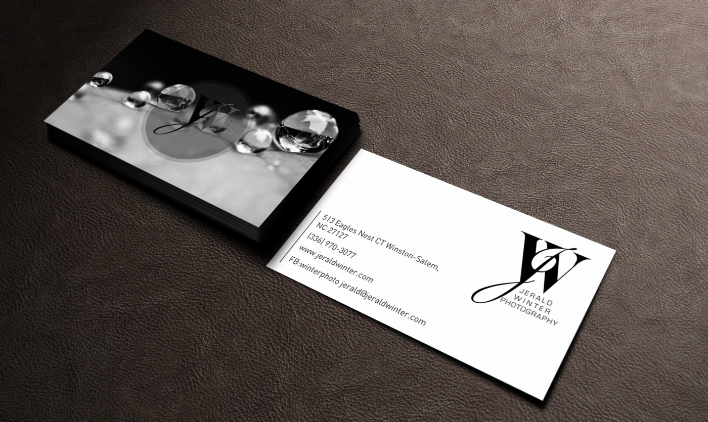 Business Card Design by HYPdesign for Jerald Winter Photography LLC | Design #3656736