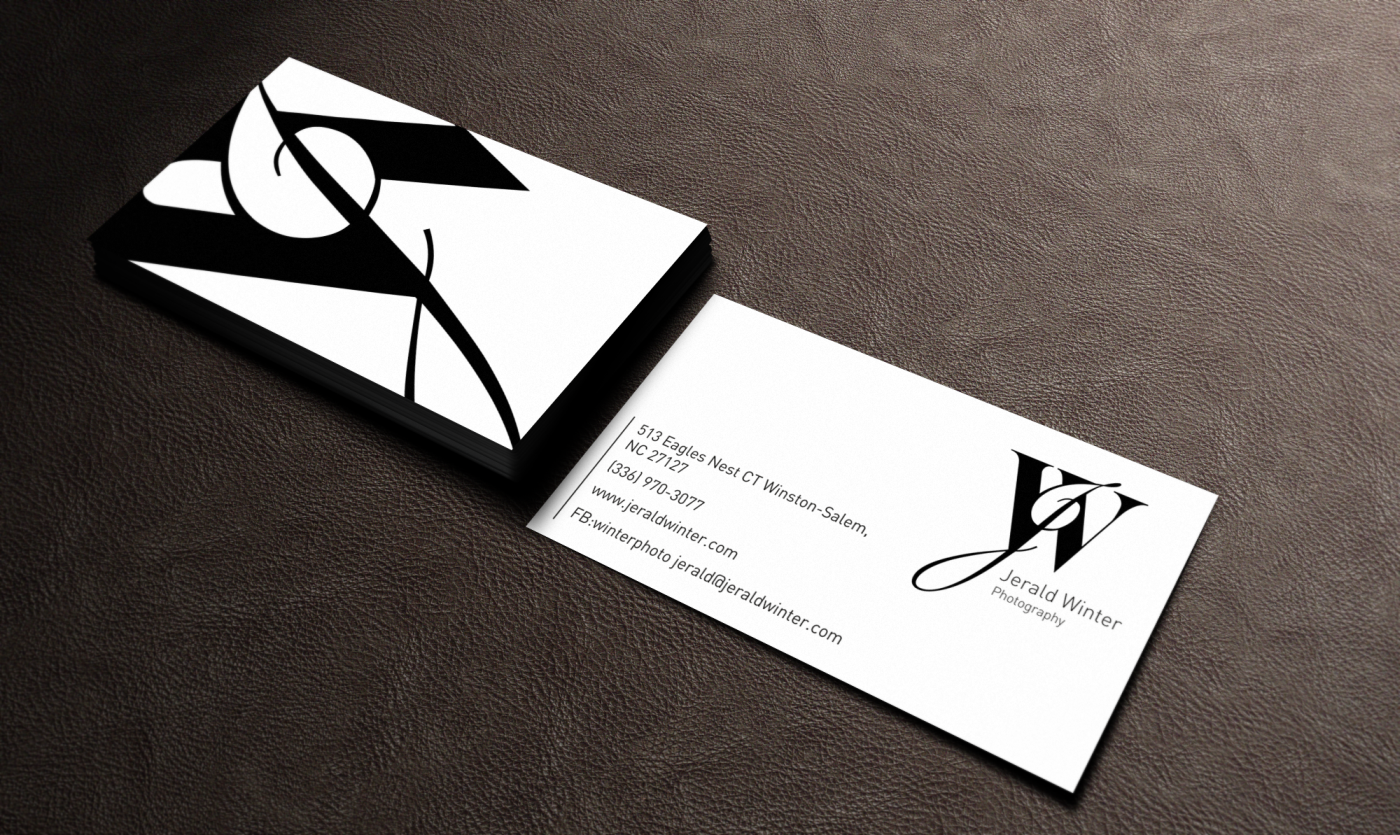 Business Card Design by HYPdesign for Jerald Winter Photography LLC | Design #3660281