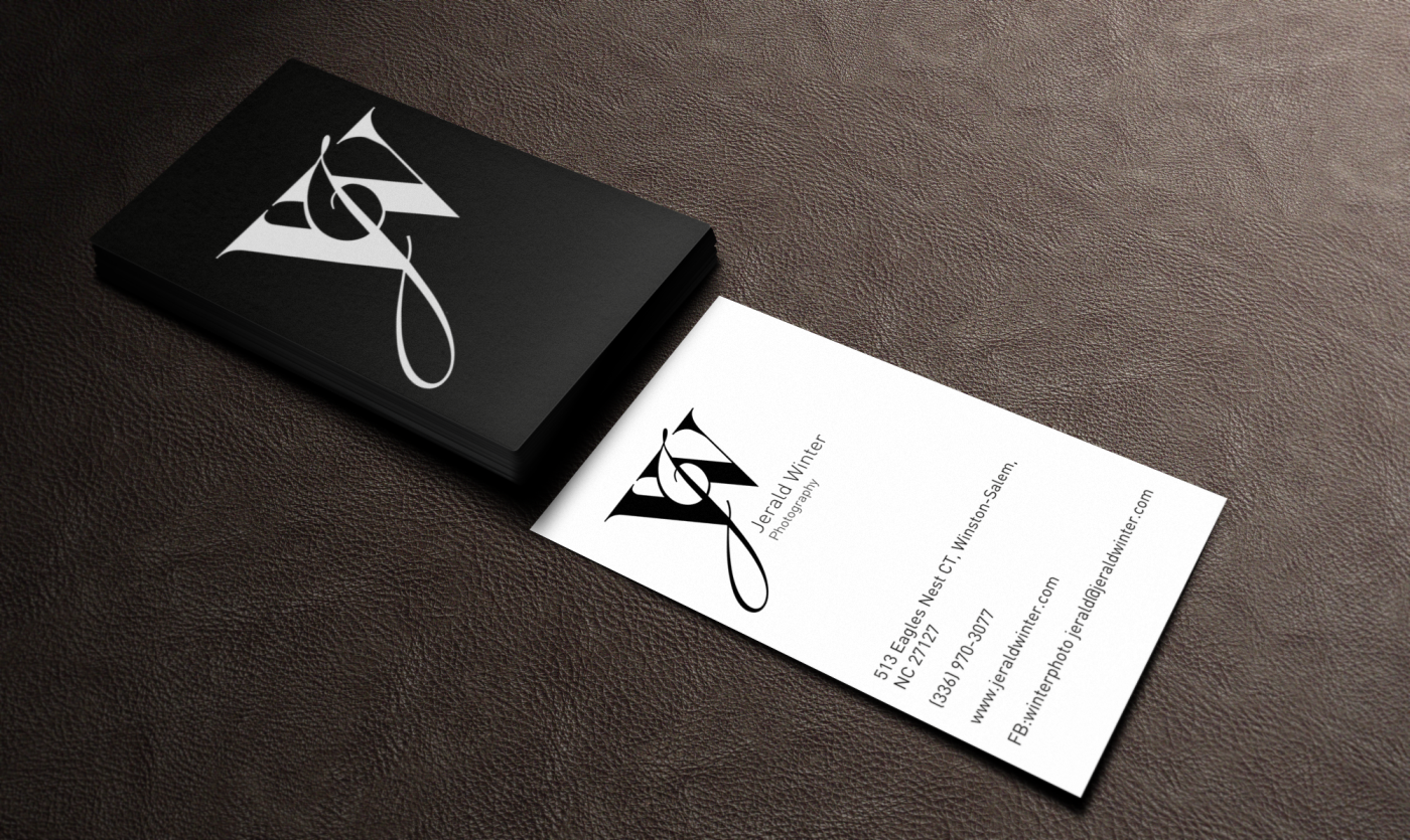 Business Card Design by HYPdesign for Jerald Winter Photography LLC | Design #3662984