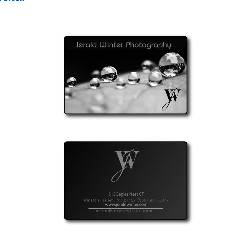 Business Card Design by instudio for Jerald Winter Photography LLC | Design #3661551