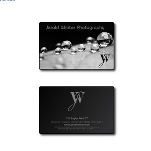 Design de Carte de Visite par instudio pour Jerald Winter Photography LLC | Design : #3661551