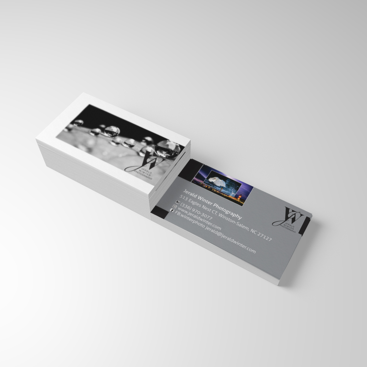 Design de Carte de Visite par dkthedon pour Jerald Winter Photography LLC | Design #3692961