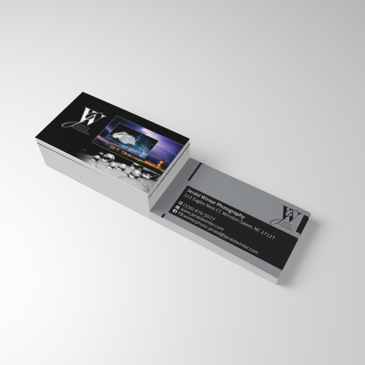 Business Card Design by dkthedon for Jerald Winter Photography LLC | Design #3692965