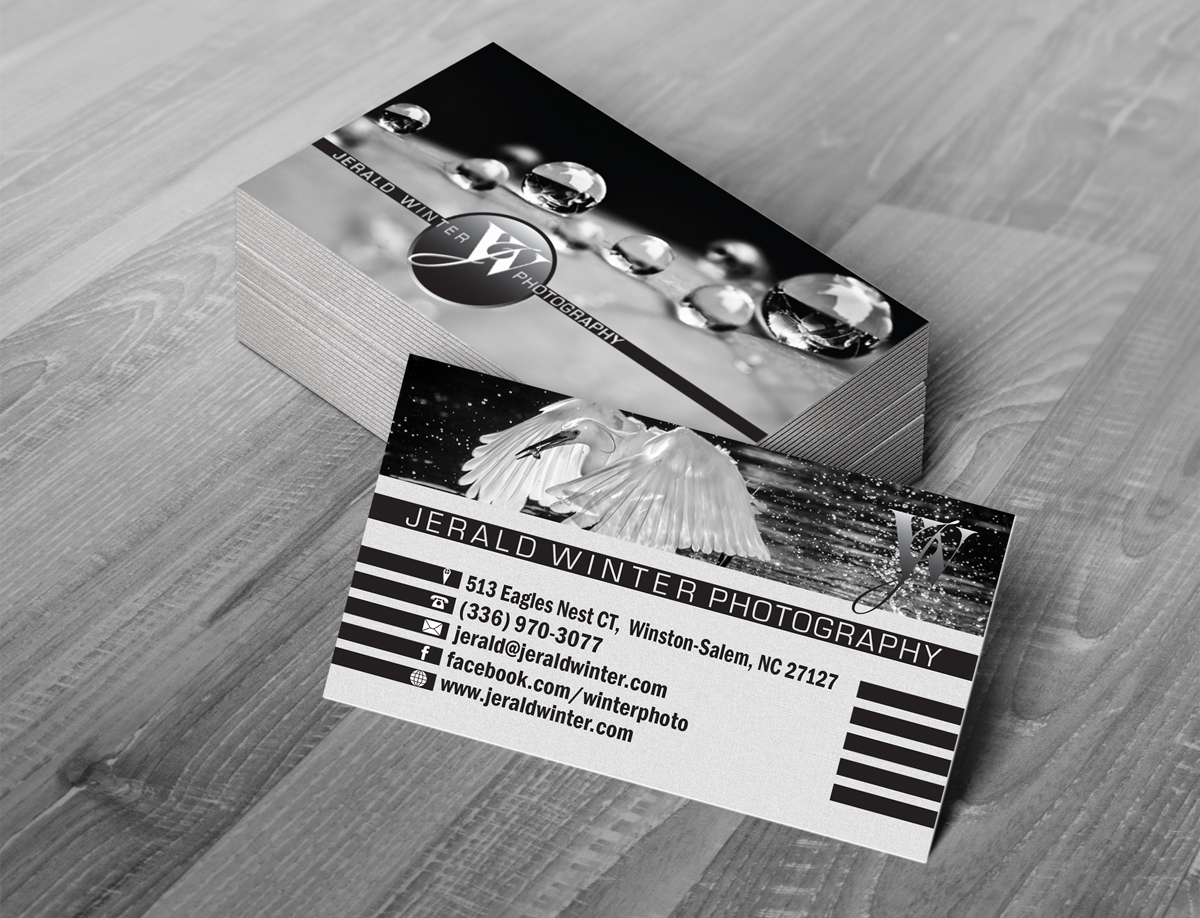 Business Card Design by just_me for Jerald Winter Photography LLC | Design #3650795