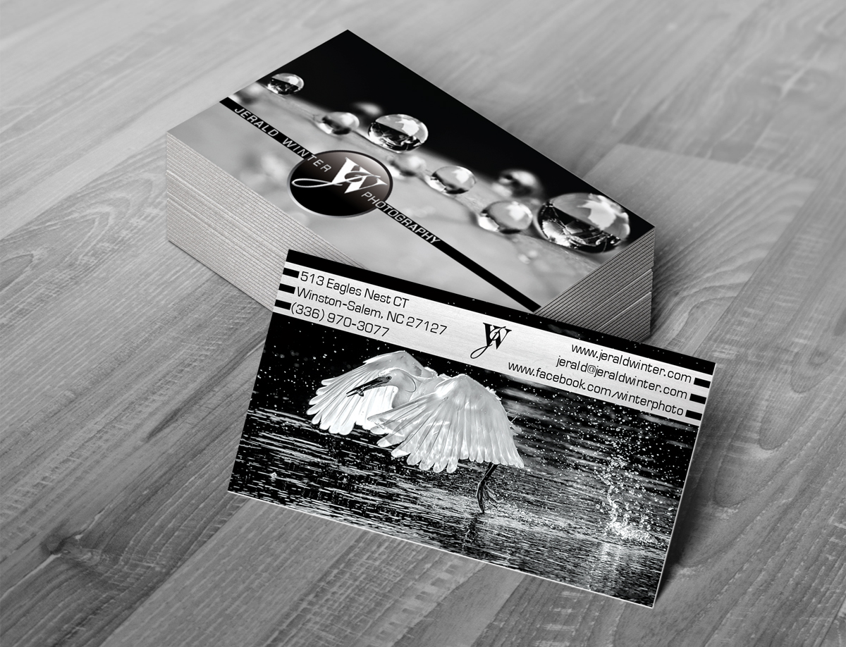 Business Card Design by just_me for Jerald Winter Photography LLC | Design #3703505