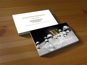 Design de Carte de Visite par John Mares pour Jerald Winter Photography LLC | Design : #3684119