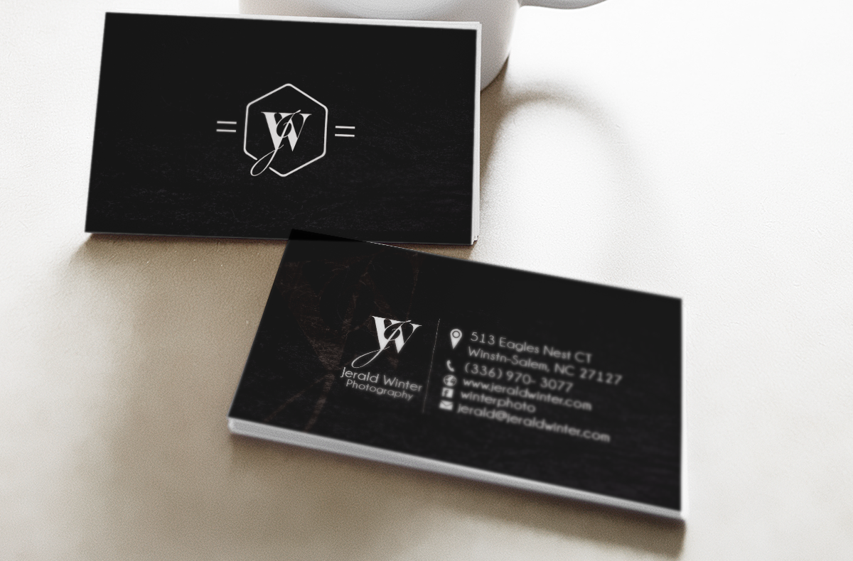 Design de Carte de Visite par Sheky pour Jerald Winter Photography LLC | Design #3699717
