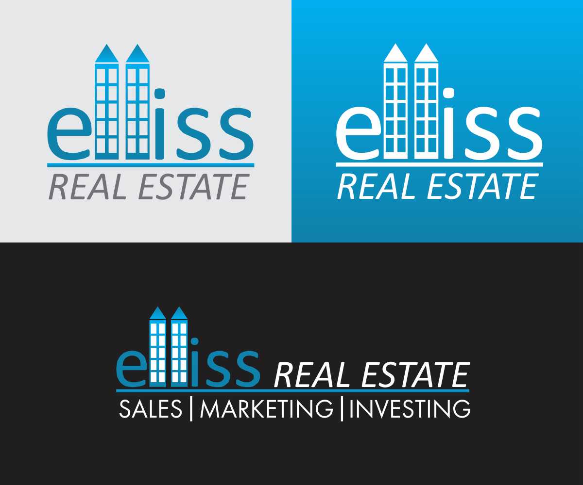Logo-Design von Kamal für Elliss Real Estate | Design #3633769