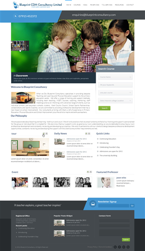 Web-Design von Manoj Talsaniya für dieses Projekt | Design: #3672486