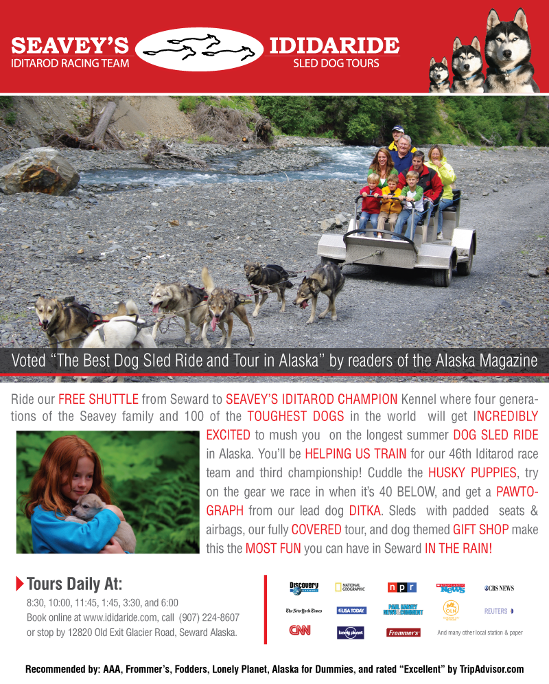 Advertisement Design by Biswajit for IdidaRide Sled Dog Tours, Inc. | Design #916416